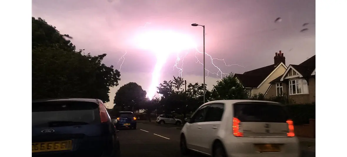 Terrifying Lightning